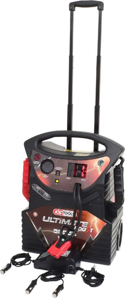 KS Tools Starthilfegerät mobil 2340A Batterie Booster12 Volt und 24 Volt Produktbild KS Tools Starthilfegerät mobil 2340A Batterie Booster12 Volt und 24 Volt
