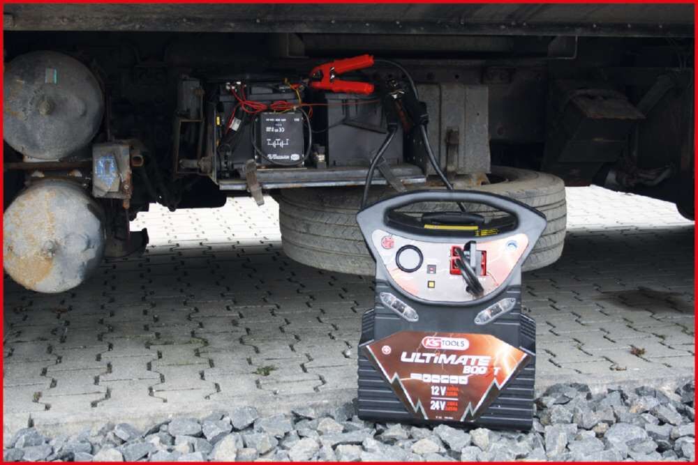 KS Tools Starthilfegerät mobil 2340A Batterie Booster12 Volt und 24 Volt Produktbild KS Tools Starthilfegerät mobil 2340A Batterie Booster12 Volt und 24 Volt bild 5