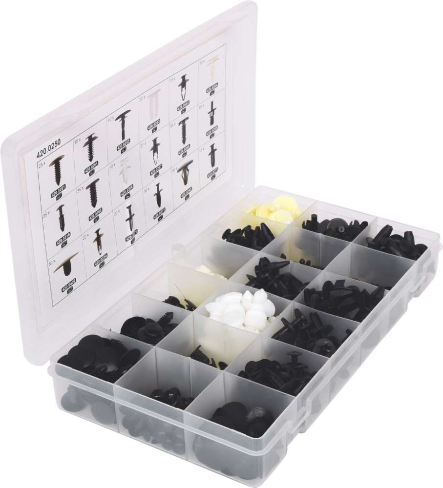 KS Tools Befestigungs Clip Satz für Ford 415 Teile Produktbild KS Tools Befestigungs Clip Satz für Ford 415 Teile bild 4