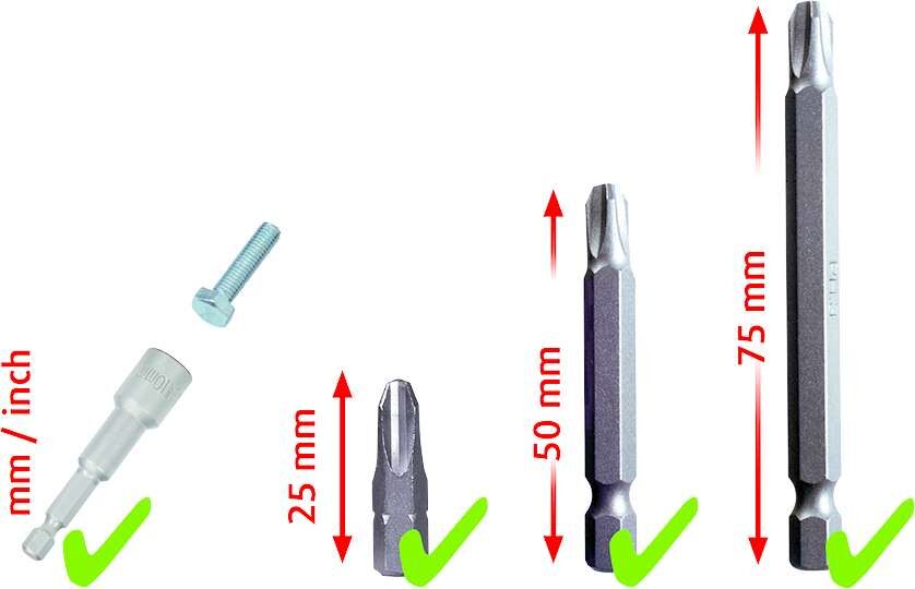 KS Tools 1/4 Zoll Bit Satz 208 teilig KS Tools 1/4 Zoll Bit Satz 208 teilig