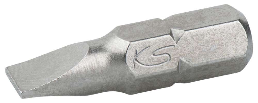 KS Tools 1/4 Zoll Bit Schlitz Länge 25mm Klingenbreite 7mm Produktbild KS Tools 1/4 Zoll Bit Schlitz Länge 25mm Klingenbreite 7mm bild 1
