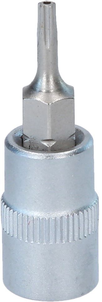 KS Tools 1/4 Zoll Bit-Stecknuss Fünfstern mit Stirnlochbohrung Profilgrösse TS8 Produktbild KS Tools 1/4 Zoll Bit-Stecknuss Fünfstern mit Stirnlochbohrung Profilgrösse TS8