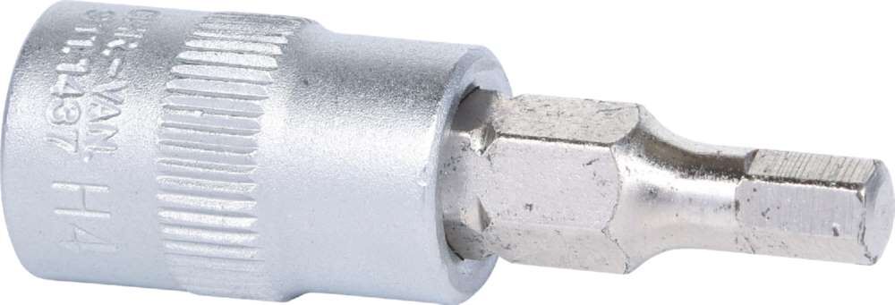 KS Tools 1/4 Zoll Bit-Stecknuss Innensechskant Schlüsselweite 4 mm Produktbild KS Tools 1/4 Zoll Bit-Stecknuss Innensechskant Schlüsselweite 4 mm bild 4
