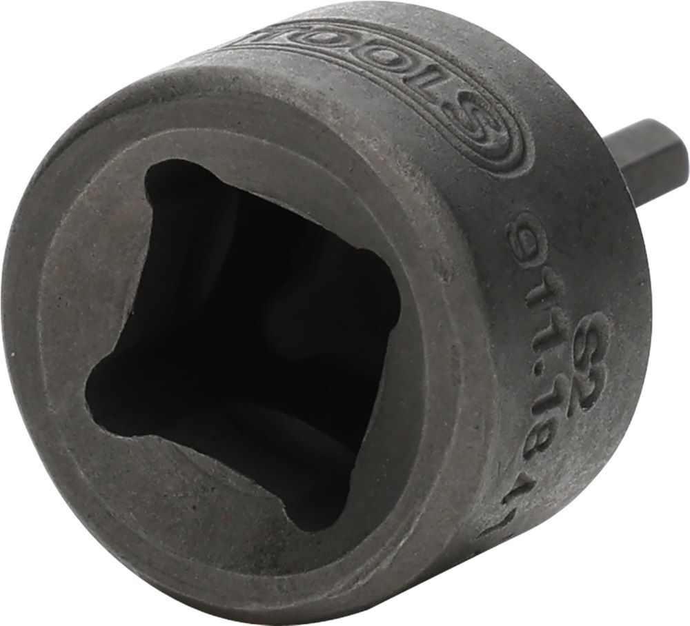 Produktbild 1/4" Bit-Stecknuss Innensechskant, 2 mm, extra kurz bild 2
