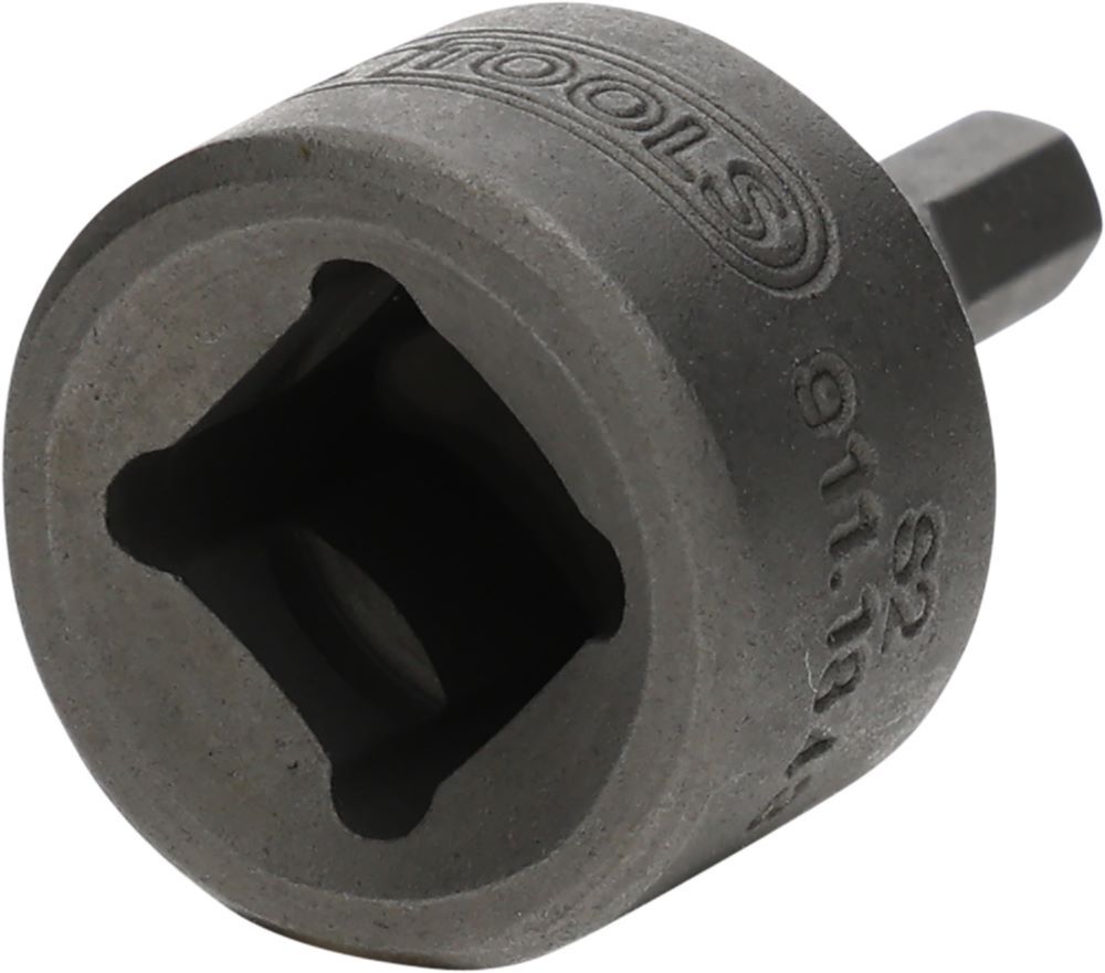 Produktbild 1/4" Bit-Stecknuss Innensechskant, 3 mm, extra kurz bild 2