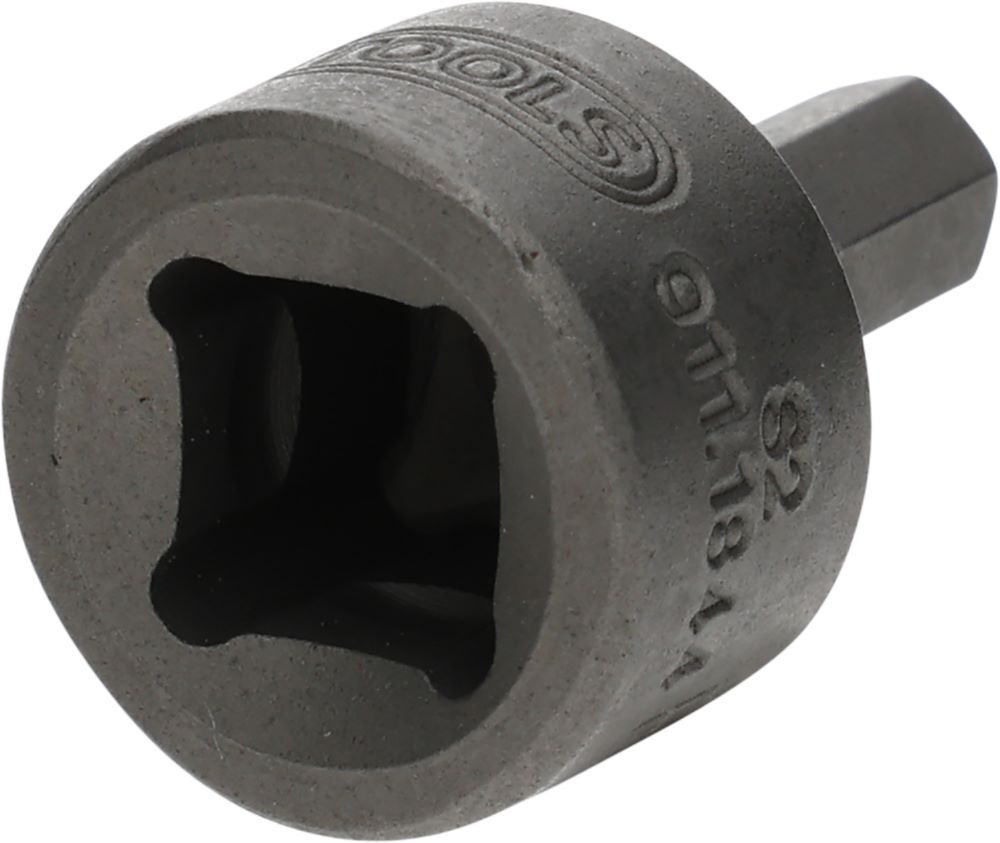 Produktbild 1/4" Bit-Stecknuss Innensechskant, 4 mm, extra kurz bild 2