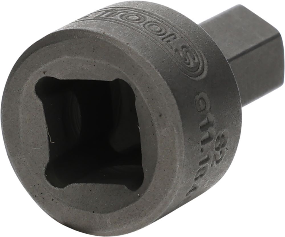 Produktbild 1/4" Bit-Stecknuss Innensechskant, 6 mm, extra kurz bild 2