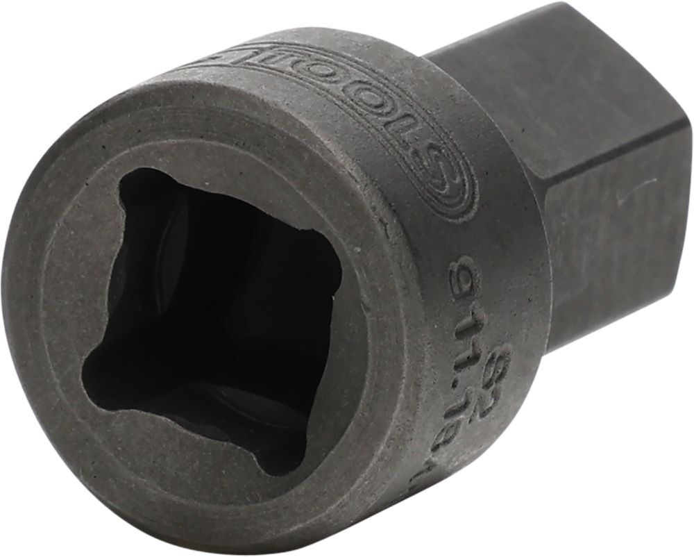 Produktbild 1/4" Bit-Stecknuss Innensechskant, 9 mm, extra kurz bild 2