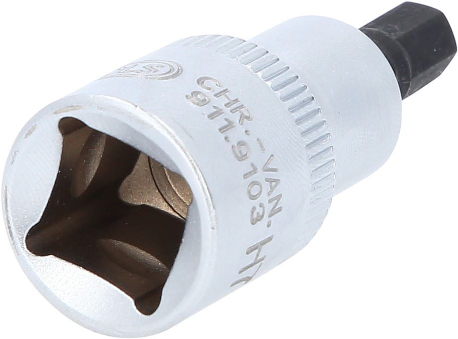 Produktbild 1/2" Bit-Stecknuss Innensechskant, kurz, 7 mm bild 2