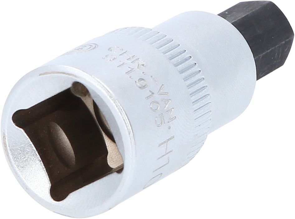 Produktbild 1/2" Bit-Stecknuss Innensechskant, kurz, 10 mm bild 2