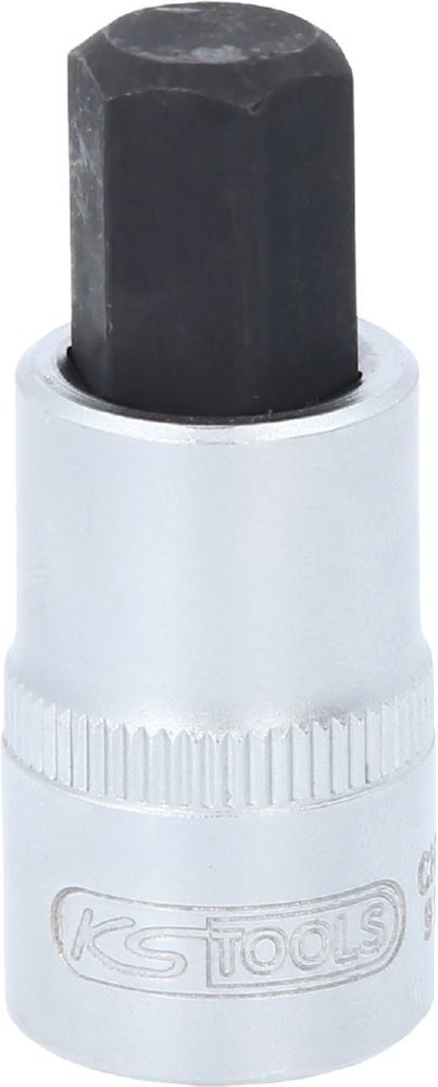 Produktbild 1/2" Bit-Stecknuss Innensechskant, kurz, 14 mm bild 3