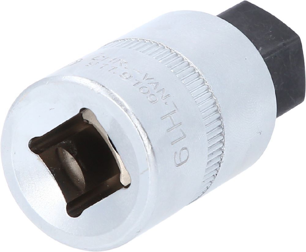 Produktbild 1/2" Bit-Stecknuss Innensechskant, kurz, 19 mm bild 2