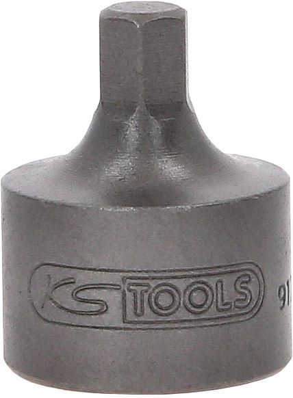 Produktbild 3/8" Bit-Stecknuss Innensechskant, kurz, 6 mm bild 4