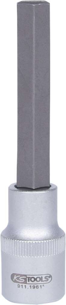 KS Tools 1/2 Zoll Bit-Stecknuss Innensechskant lang 11 mm Produktbild KS Tools 1/2 Zoll Bit-Stecknuss Innensechskant lang 11 mm
