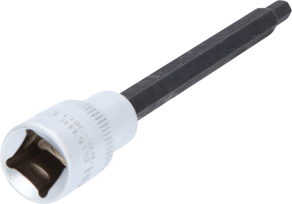 Produktbild 1/2" Bit-Stecknuss Innensechskant, lang, 6 mm bild 2