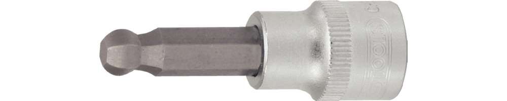 KS Tools 3/8 Zoll Bit-Stecknuss Innensechskant mit Kugelkopf 4 mm Produktbild KS Tools 3/8 Zoll Bit-Stecknuss Innensechskant mit Kugelkopf 4 mm