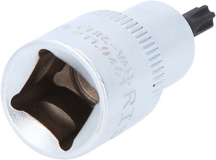 Produktbild 1/2" Bit-Stecknuss für RIBE®-Schrauben, kurz, M5 bild 2