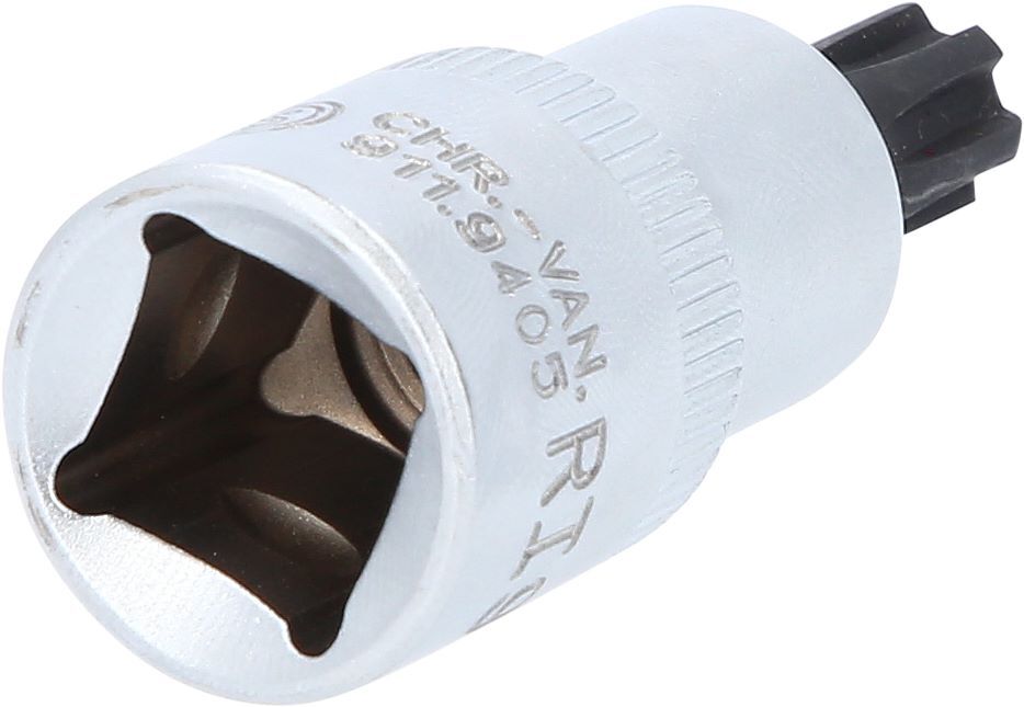 Produktbild 1/2" Bit-Stecknuss für RIBE®-Schrauben, kurz, M9 bild 2