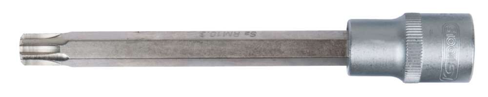 KS Tools Bit-Stecknuss für RIBE®-Schrauben M10 Länge 140 mm Produktbild KS Tools Bit-Stecknuss für RIBE®-Schrauben M10 Länge 140 mm