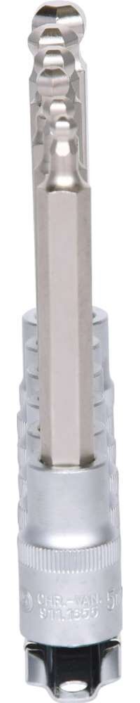 KS Tools 1/2 Zoll Bit-Stecknuss-Satz Innensechskant 6 Teile Produktbild KS Tools 1/2 Zoll Bit-Stecknuss-Satz Innensechskant 6 Teile bild 2