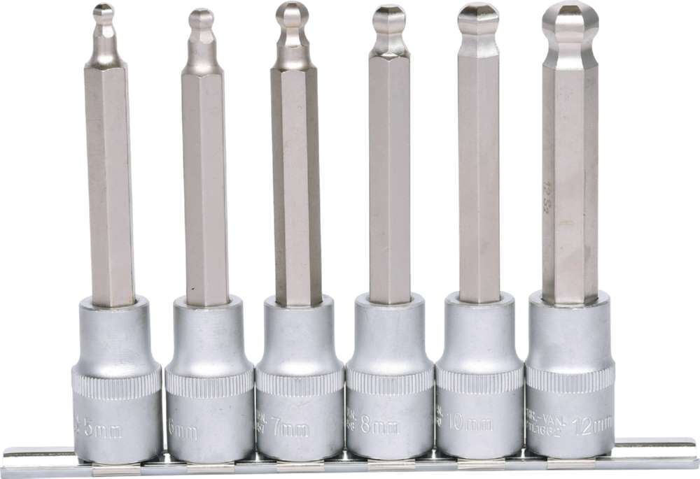 KS Tools 1/2 Zoll Bit-Stecknuss-Satz Innensechskant 6 Teile Produktbild KS Tools 1/2 Zoll Bit-Stecknuss-Satz Innensechskant 6 Teile bild 3