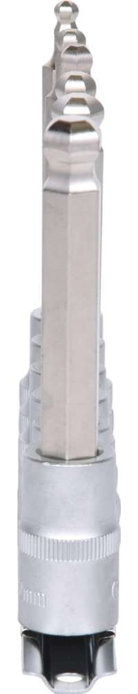 KS Tools 1/2 Zoll Bit-Stecknuss-Satz Innensechskant 6 Teile Produktbild KS Tools 1/2 Zoll Bit-Stecknuss-Satz Innensechskant 6 Teile bild 4