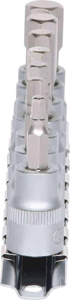 KS Tools 3/8 Zoll Bit-Stecknuss-Satz Innensechskant 7 Teile Produktbild KS Tools 3/8 Zoll Bit-Stecknuss-Satz Innensechskant 7 Teile bild 4