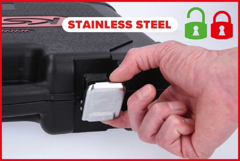 Produktbild 1/2" Bit-Stecknuss-Satz für Innensechskant-Schrauben, 30-tlg bild 7