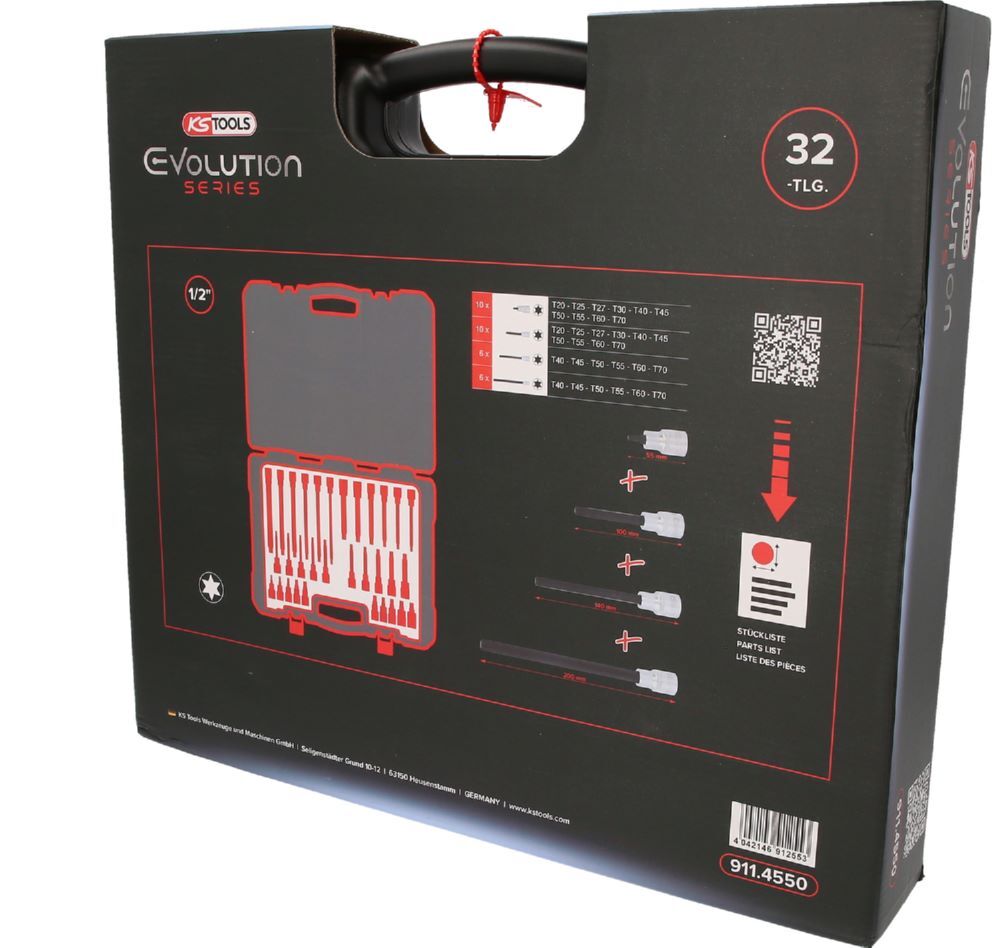 Produktbild 1/2" Bit-Stecknuss-Satz für Torx® Schrauben, 32-tlg bild 6