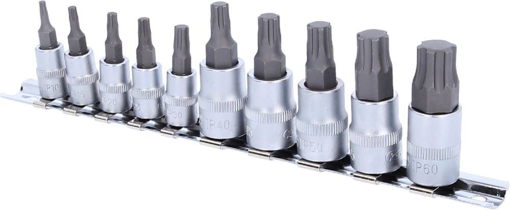 KS Tools 1/4 Zoll und 3/8 Zoll Bit Stecknuss Satz TorxPlus 10 teilig IP10-IP60 KS Tools 1/4 Zoll und 3/8 Zoll Bit Stecknuss Satz TorxPlus 10 teilig IP10-IP60