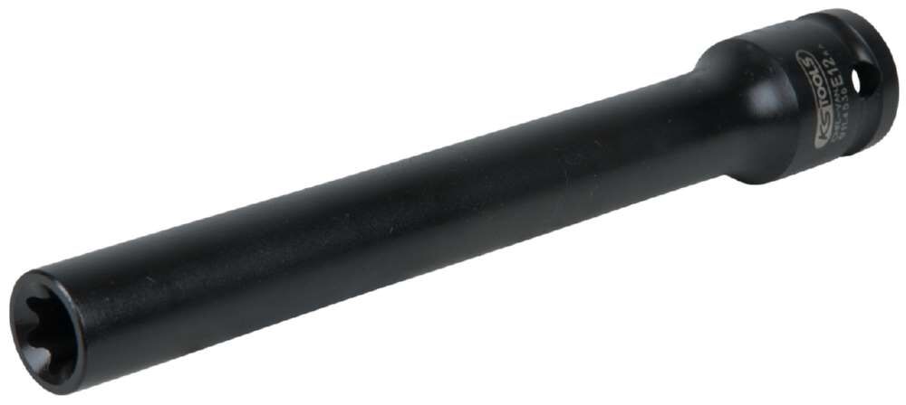 KS Tools 1/2 Zoll Bit-Stecknuss für Torx-E-Schrauben E12 Gesamtlänge 150 mm phosphatiert KS Tools 1/2 Zoll Bit-Stecknuss für Torx-E-Schrauben E12 Gesamtlänge 150 mm phosphatiert