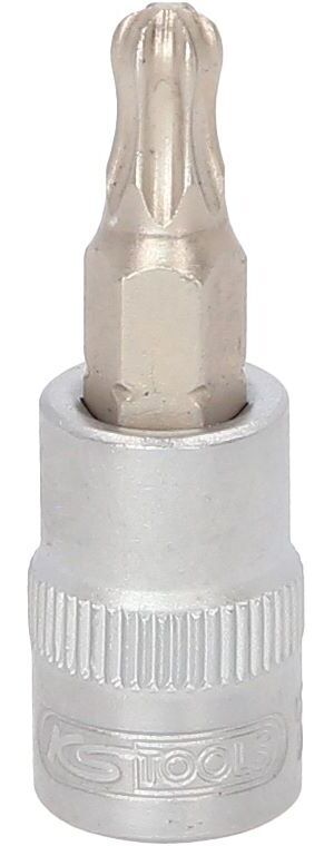 Produktbild 1/4" Bit-Stecknuss für Torx-Schrauben mit Kugelkopf, T27 bild 3
