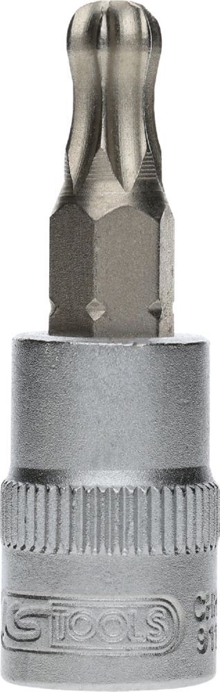 Produktbild 1/4" Bit-Stecknuss für Torx-Schrauben mit Kugelkopf, T30 bild 3