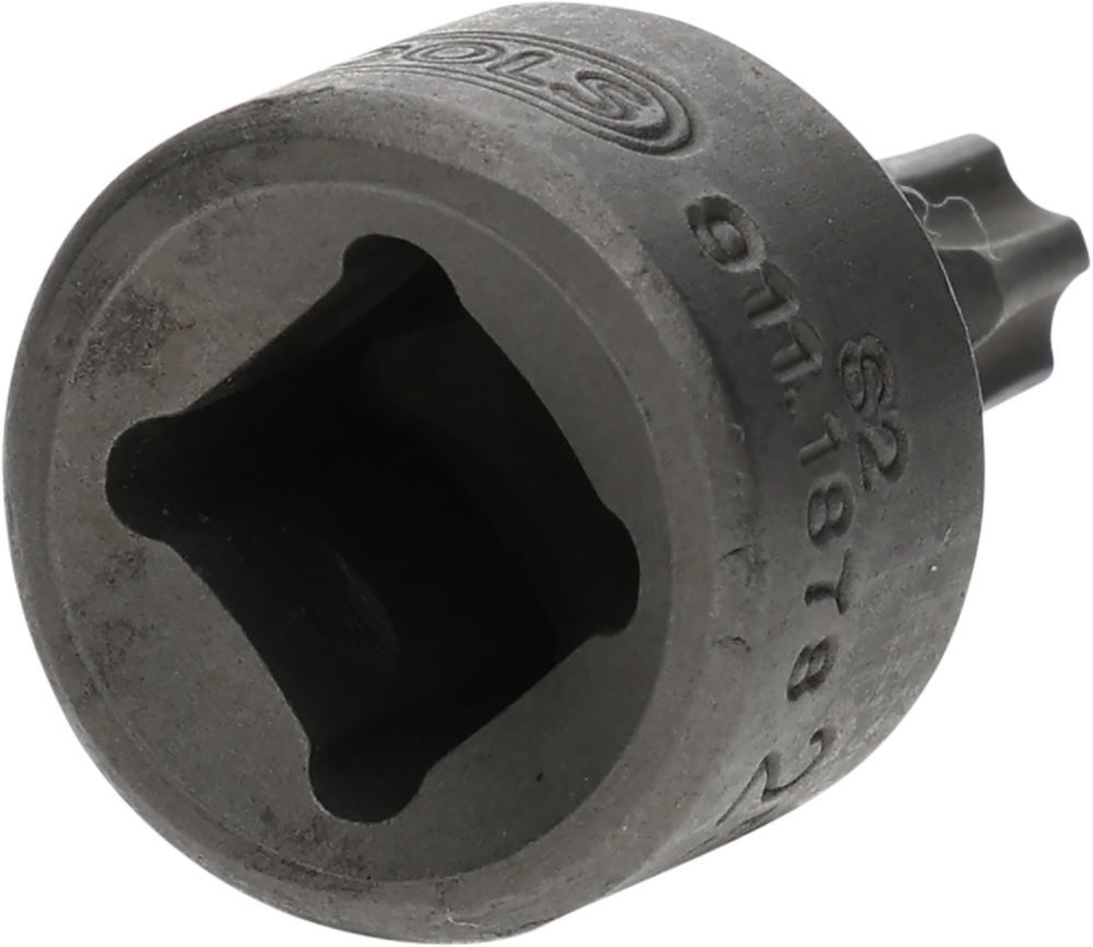 Produktbild 1/4" Bit-Stecknuss TorxPlus mit Stirnlochbohrung, IPR25, extra kurz bild 2