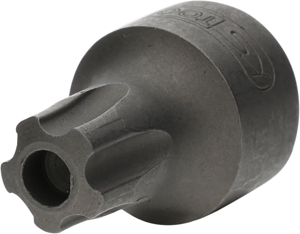 Produktbild KS Tools 1/4 Zoll Bit Stecknuss TorxPlus mit Stirnlochbohrung IPR45 extra kurz