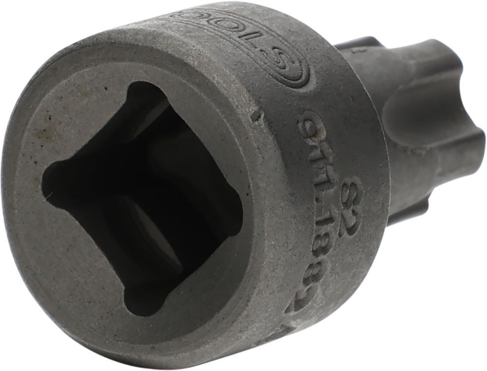 Produktbild 1/4" Bit-Stecknuss TorxPlus mit Stirnlochbohrung, IPR45, extra kurz bild 2