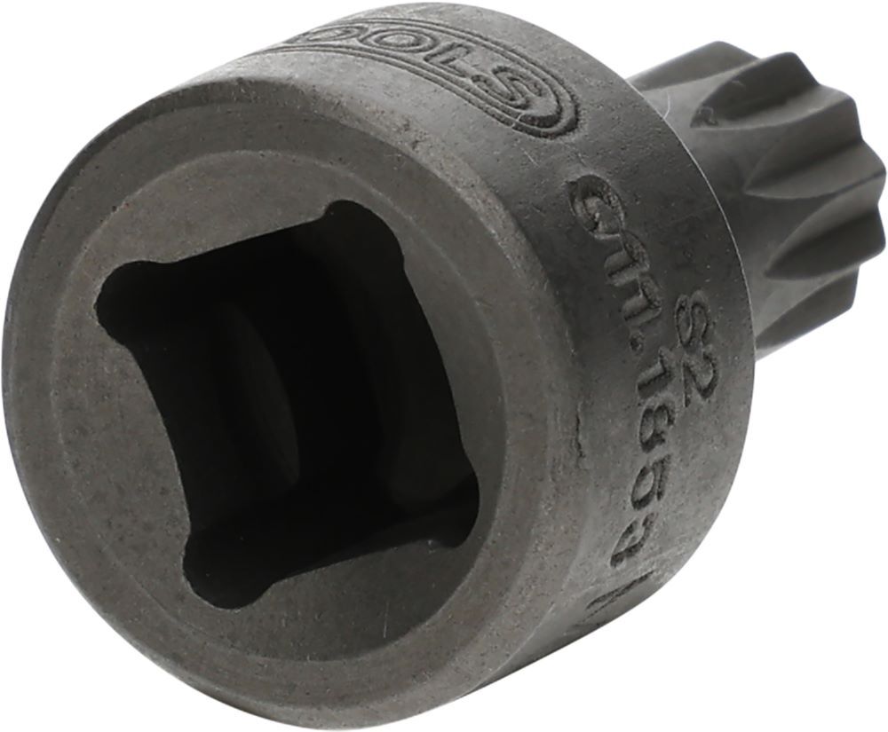 Produktbild 1/4" Bit-Stecknuss XZN, M7, extra kurz bild 2