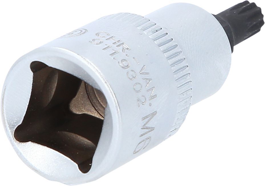 Produktbild 1/2" Bit-Stecknuss XZN, kurz, M6 bild 2