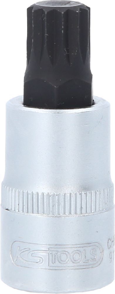 Produktbild 1/2" Bit-Stecknuss XZN, kurz, M14 bild 3