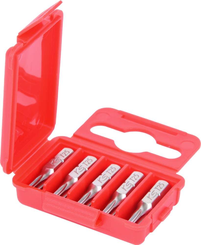 KS Tools 1/4 Bit Torx Länge 25mm T25 5er Pack Produktbild KS Tools 1/4 Bit Torx Länge 25mm T25 5er Pack bild 4
