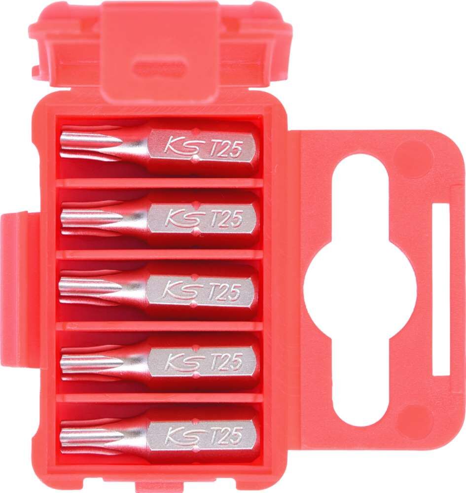 KS Tools 1/4 Bit Torx Länge 25mm T25 5er Pack Produktbild KS Tools 1/4 Bit Torx Länge 25mm T25 5er Pack bild 6