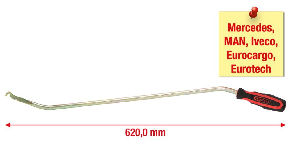 Produktbild Bremsfederhebel für LKW, 620mm bild 2