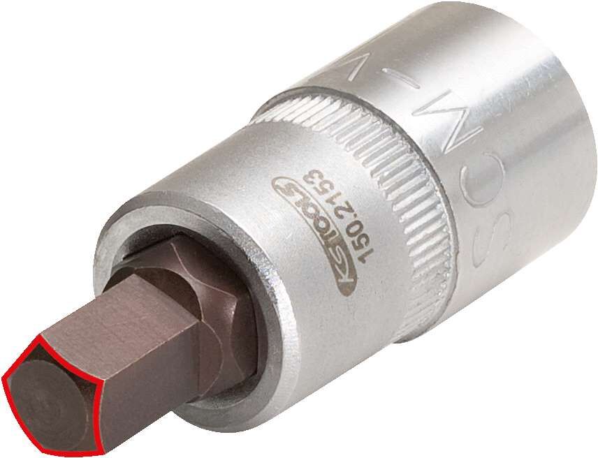 KS Tools 1/2 Zoll Bremssattel Bit Stecknuss Innenfünfkant 10 mm Produktbild KS Tools 1/2 Zoll Bremssattel Bit Stecknuss Innenfünfkant 10 mm
