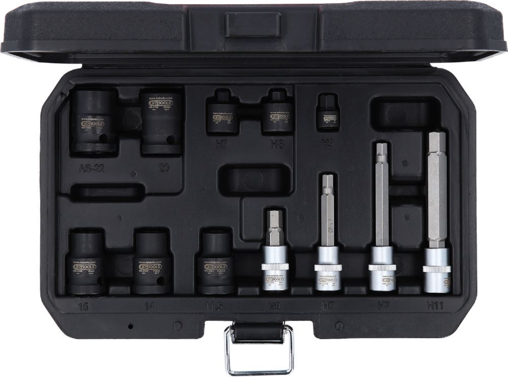 Produktbild KS Tools Bremssattelverschraubung Spezialstecknuss Satz 12 teilig