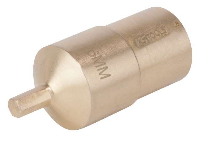 Produktbild KS Tools BRONZEplus Bit-Stecknuss Innensechskant 1/2 Zoll Schlüsselweite 17 mm