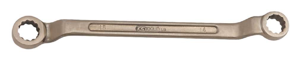 KS Tools BRONZEplus Doppel Ringschlüssel gekröpft 26 x 32 mm Produktbild KS Tools BRONZEplus Doppel Ringschlüssel gekröpft 26 x 32 mm