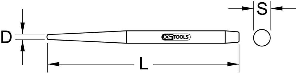 KS Tools BRONZEplus Zugdorn Gesamtlänge 100 mm KS Tools BRONZEplus Zugdorn Gesamtlänge 100 mm