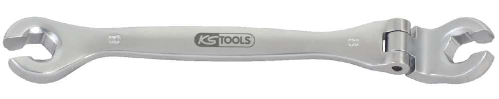 KS Tools CHROME Doppelringschlüssel mit Gelenk Schlüsselweite 24 mm offen Produktbild KS Tools CHROME Doppelringschlüssel mit Gelenk Schlüsselweite 24 mm offen