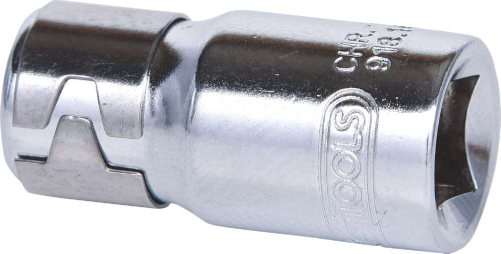 KS Tools 1/4 Zoll CHROMEplus Bit-Adapter-Stecknuss für Bits 1/4 Zoll mit Spannring Produktbild KS Tools 1/4 Zoll CHROMEplus Bit-Adapter-Stecknuss für Bits 1/4 Zoll mit Spannring