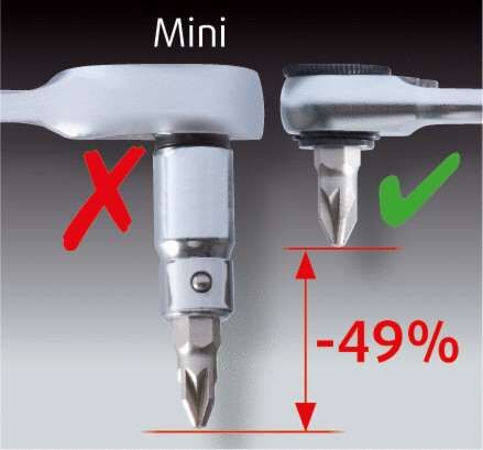 KS Tools 1/4 Zoll CHROMEplus Bit Satz 31 teilig Produktbild KS Tools 1/4 Zoll CHROMEplus Bit Satz 31 teilig bild 5